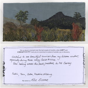 This postcard was created by Kez Elsome.