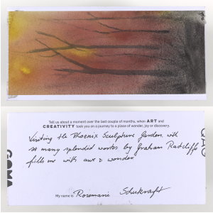 This postcard was created by Rosemarie Schukraft.