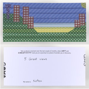 This postcard was created by Nathan.